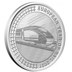 Belgica 5€ Ano Europeu das Ferrovias 2021